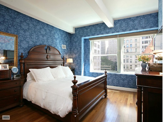<p>A 2-bedroom overlooking Trinity Church at 88 Greenwich St. listed for $1.385 million by Brown Harris Stevens.</p>
