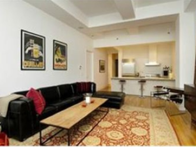 <p>This 1,212-square foot one-bedroom loft with a home office and 2 full baths boasts at 129 Lafayette St. is listed for $1.595 million by Prudential Douglas Elliman.</p>
