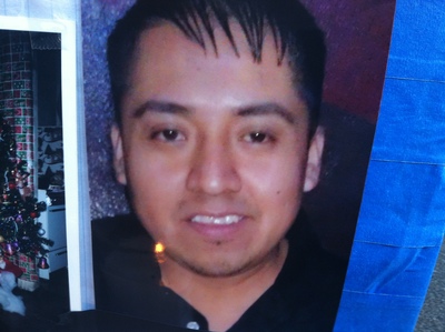 <p>&nbsp;Francisco Pinzon-Martinez, 30, who was found dead at a Metro PCS store in Hamilton Heights on October 19, 2012.</p>
