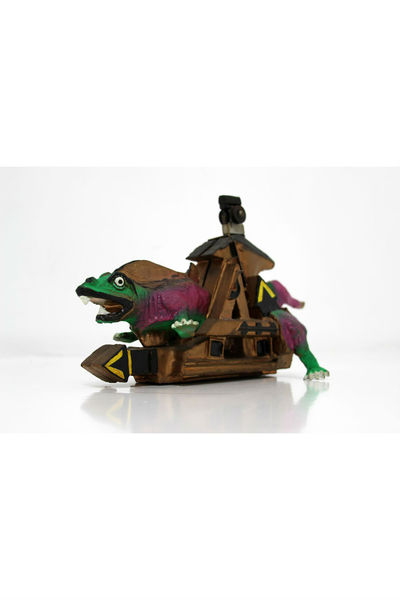 <p>Rammellzee created his own world of heros and villains.</p>
