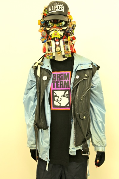 <p>The costumes were comprised of detailed masks and otherwise-ordinary clothes.</p>
