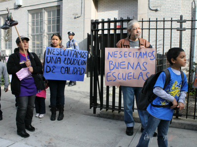 <p>Local parents and students.</p>
