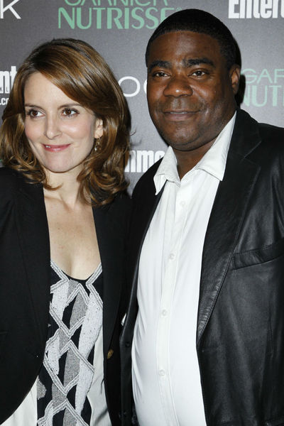 <p>Tina Fey and Tracy Morgan at Entertainment Weekly's party for 30 Rock's final season at Isola in NoLIta, Wednesday, October 3, 2012.</p>
