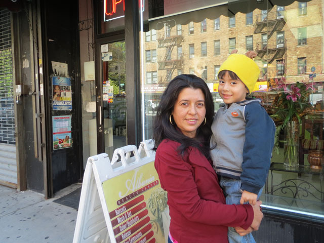 <p>Lucila Silva wonders how proposed dezoning might impact her son, 4-year-old Aaron.</p>

