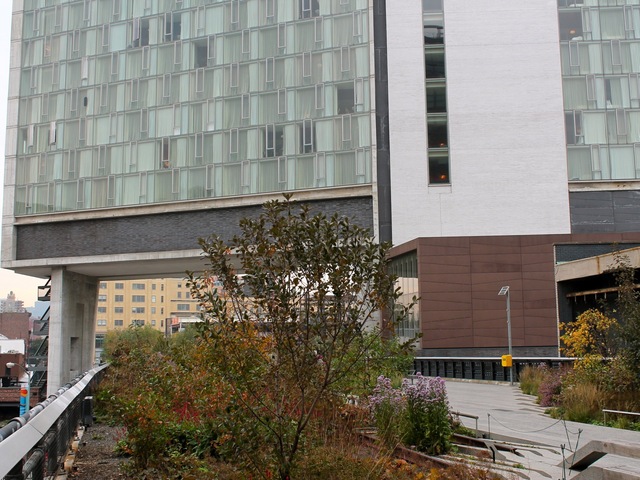 <p>DNAinfo spotted one easy-to-miss blp on the High Line Oct. 23, 2012, on the upper left here.</p>

