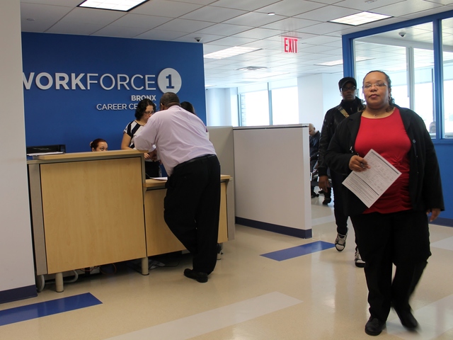 <p>Workforce1 offices, located upstairs, help match job seekers with available employment opportunities and with job preparation, providing resume help, interview tips and other services.</p>
