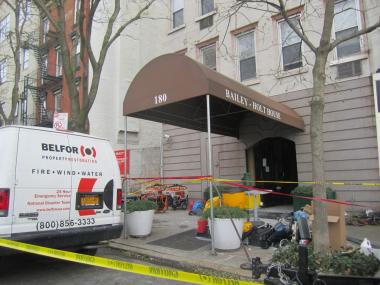 Hurricane Sandy did about $1 million in damage to the Bailey-Holt House, the Christopher Street supportive housing facility that is home to 44 formerly homeless people living with HIV and AIDS.