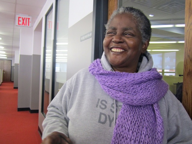 <p>Bailey-Holt House resident Valida Henry said Nov. 15, 2012 that her friends at her home of six years are a vital and sorely missed part of her life.</p>

