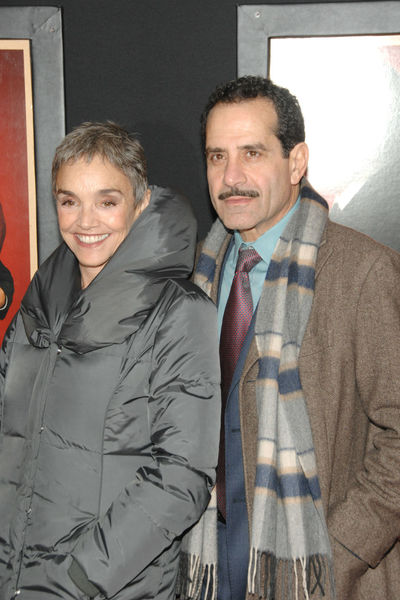 <p>Brooke Adams and Tony Shalhoub at the New York premiere of 'Hitchcock' at the Ziegfeld Theater in Midtown, Sunday, November 18, 2012.</p>
