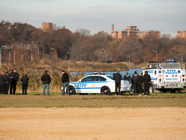 <p>It took nearly an hour for police to pull the truck from Meadow Lake Monday morning, Nov. 19, 2012.</p>
