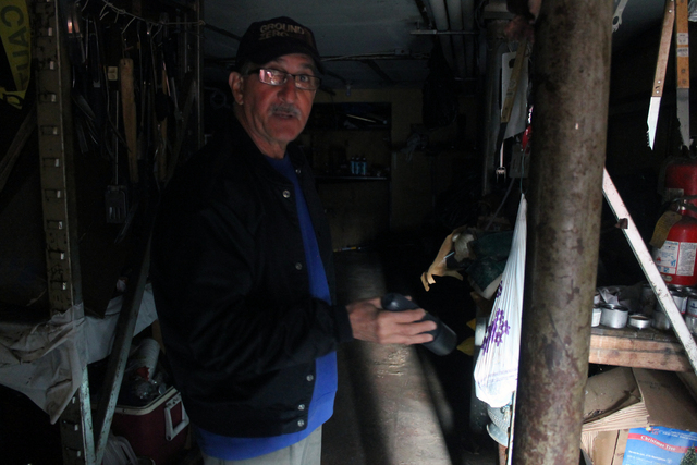 <p>Army veteran Eddie Acosta has been hauling garbage and flood-damaged equipment from the basement of VFW Post 5195 in Red Hook since Hurricane Sandy departed.</p>
