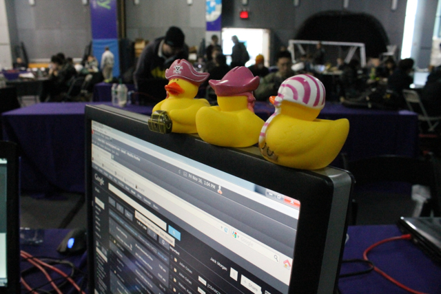 <p>Students participated in a "hack-a-thon" at NYU-Poly in Downtown Brooklyn on November 16, 2012.</p>
