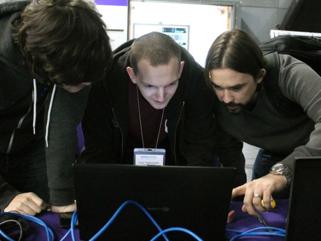 <p>Students participated in a "hack-a-thon" at NYU-Poly in Downtown Brooklyn on November 16, 2012.</p>

