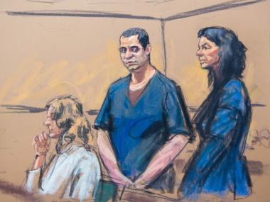 Gilberto Valle, 28, was arriagned in Manhattan Federal Court Nov. 19, 2012.
