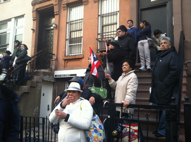 <p>Hector Camacho, boxing champion, was mourned in Harlem Nov. 30, 2012.</p>
