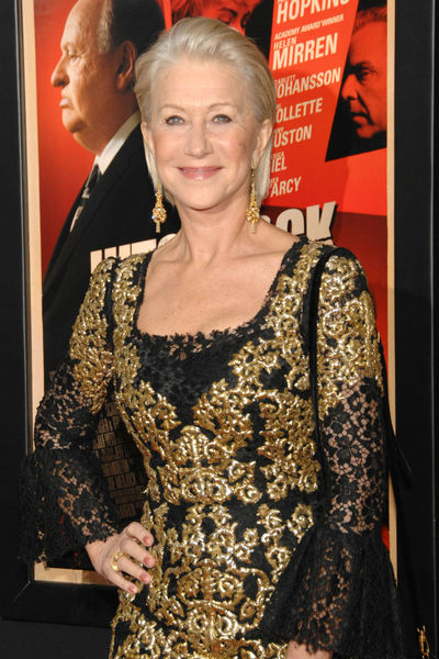 <p>Helen Mirren at the New York premiere of 'Hitchcock' at the Ziegfeld Theater in Midtown, Sunday, November 18, 2012.</p>

