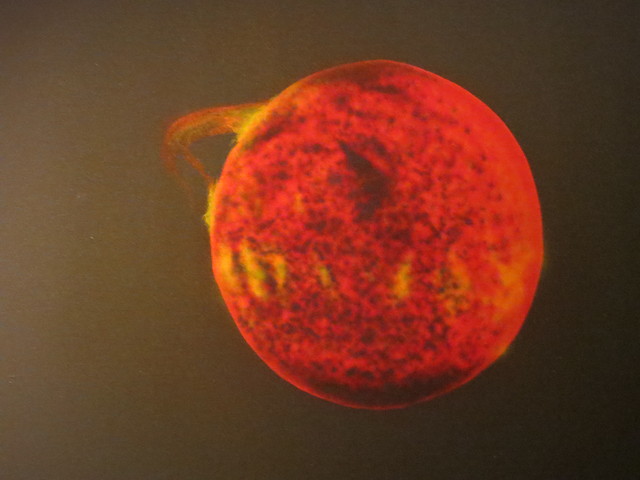 <p>Artist Jack Goldstein, who died in 2003, paid a lot of attention to planetary bodies in his paintings and photography.</p>
