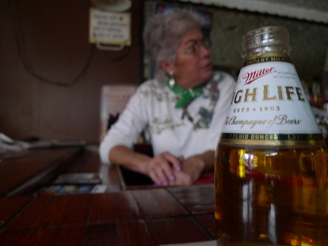 <p>A 7-ounce Miller High Life at Jackie's Fifth Amendment on Fifth Avenue and Seventh Street in Park Slope.</p>
