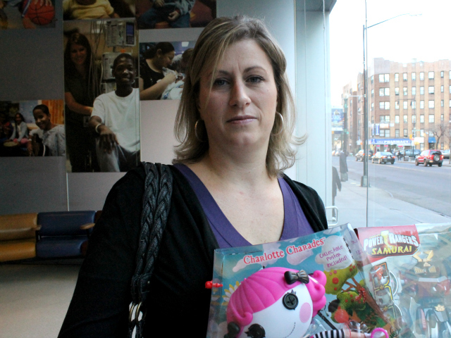 <p>Marie Musacchio organized a toy drive for the hospital.</p>
