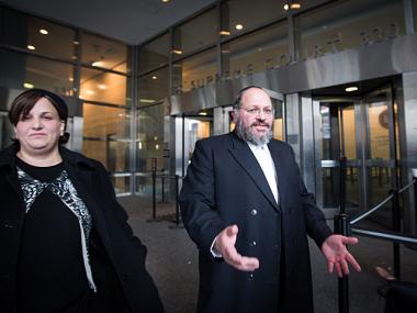 Nechemya Weberman, 54, is accused of abusing a 12-year-old girl.