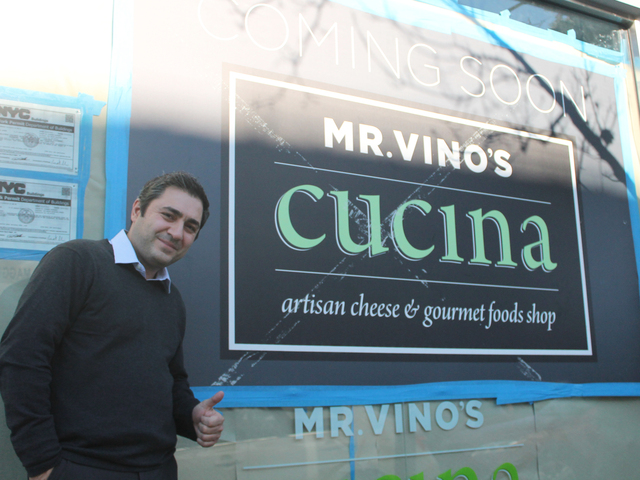 <p>After sevaral setbacks, Nicholas Protopapas hopes to open Mr. Vino's Cucina very soon.</p>
