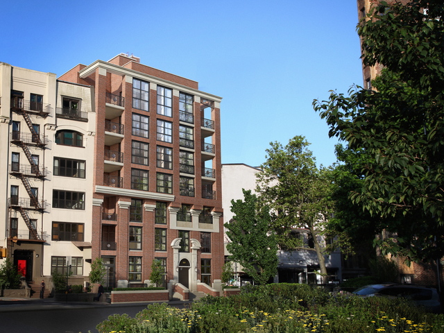 <p>A rendering of the exterior of Park Union, a new condo building at 910 Union Street in Park Slope. A preschool called Mozarts and Einsteins rented the ground-floor retail space in the building and is expected to open there in the summer of 2013.</p>
