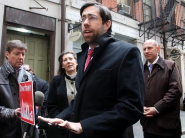 State Senators Daniel Squadron and Martin Dilan are leading a G train rally Sunday.