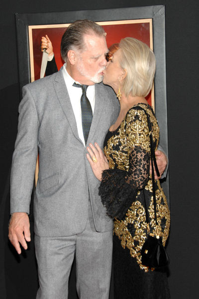 <p>Taylor Hackford and Helen Mirren at the New York premiere of 'Hitchcock' at the Ziegfeld Theater in Midtown, Sunday, November 18, 2012.</p>
