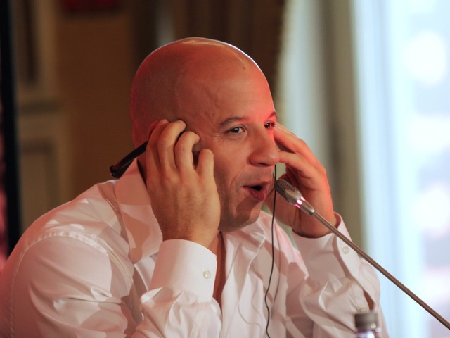 <p>Vin Diesel attends the "Fast & Furious 5" press conference at Hassler hotel on April 29, 2011 in Rome.</p>
