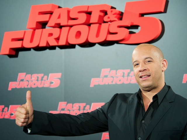 <p>Actor Vin Diesel attends a photocall for "Fast & Furious 5" at Hotel Santo Mauro on April 26, 2011 in Madrid, Spain.</p>
