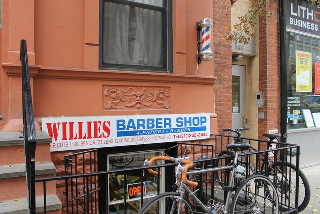 <p>Willies Barber Shop, the new location of Ninth Avenue staple New Barber Shop.</p>
