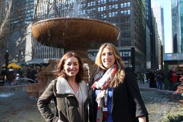 <p>Kym Pitlor (R) said she and her business partner Erin Mavian (L) were "shocked" to discover that an existing concierge service didn't already exist. They formed their own this summer.</p>
