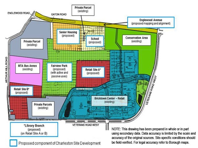 <p>Residents complained that the public school planned on the Charleston Mixed-Use Development spot was smaller than originally promised by the city at the project's first public scoping meeting, Dec. 10, 2012.</p>
