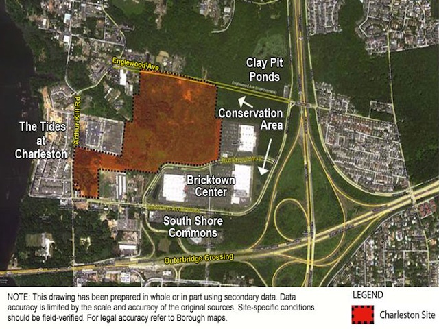 <p>Residents complained that the public school planned on the Charleston Mixed-Use Development spot was smaller than originally promised by the city at the project's first public scoping meeting, Dec. 10, 2012.</p>
