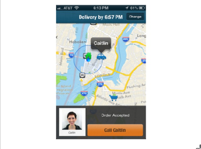 <p>The new eBay Now App offers free delivery through Dec. 22. After Dec. 22, shipping is $5, after three free deliveries.</p>
