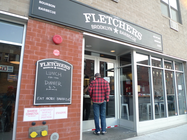 <p>Fletchers Barbecue on Third Avenue in Gowanus is one of several new businesses in the rapidly changing industrial neighborhoos.</p>
