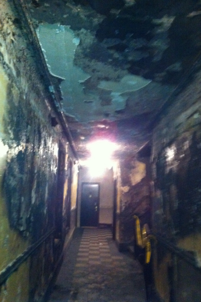<p>The building's fourth floor.</p>
