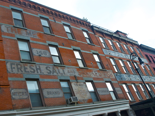 <p>Seaport bar Fresh Salt is located in a 19th-century building that was once a fish smokehouse. The bar is slated to reopen Dec. 19, 2012, more than a month after Hurricane Sandy forced the cafe to close.</p>

