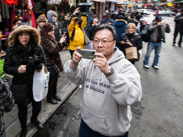 <p>Hundreds of people gathered in the streets of Little Italy and Chinatown to enjoy the annual East Meets West Parade in Chinatown and Little Italy on Dec. 22nd, 2012.</p>
