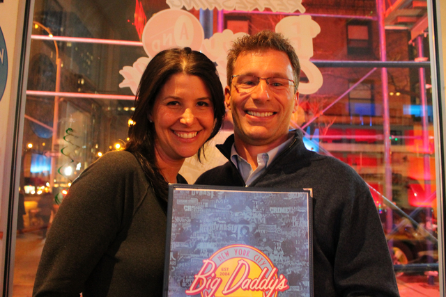 <p>Big Daddy's on the Upper West Side is one of the couple's favorite spots.</p>
