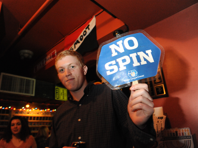 <p>The crowd can weigh in on whether it was a legitimate spin or not.</p>
