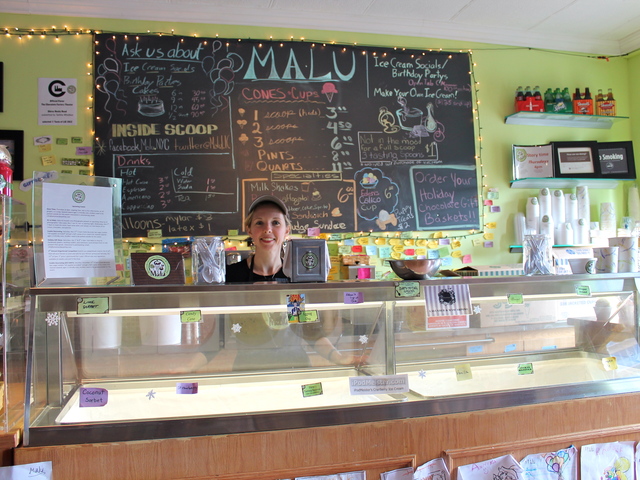 <p>Malu owner Jennifer Lee Dudek opened the Jackson Avenue shop with her husband last year.</p>
