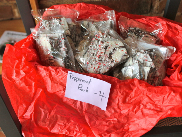 <p>Holiday treats at display on Malu, an ice cream shop in Long Island City.</p>
