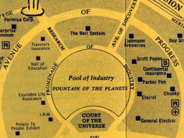 <p>Map of the fair&rsquo;s &ldquo;Pool of Industry&rdquo;&nbsp; exhibition.</p>

