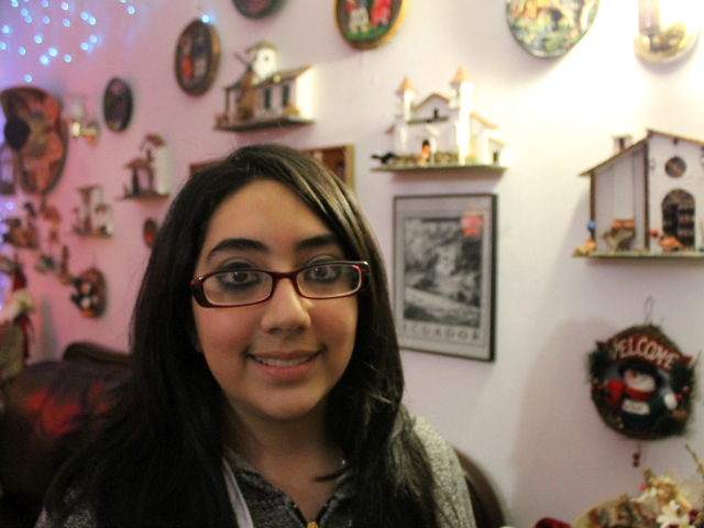 <p>Marcela Pinos, 16, has tried selling cupcakes, writing letters and launching a webpage to raise funds for an educational conference centered on the presidential Inauguration.</p>
