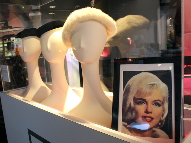 <p>These hats belonged to Marilyn Monroe.</p>
