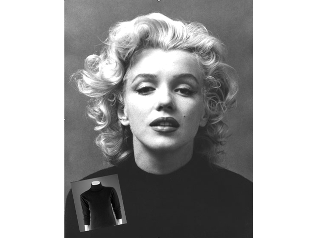<p>This turtleneck worn by Marilyn Monroe is on display&nbsp;at the Erno Laszlo Institute in SoHo through Dec. 31, 2012.</p>
