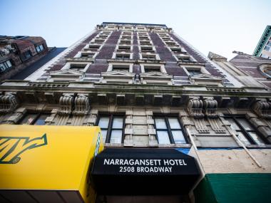The SRO called the Narragansett Hotel, where a fire on December 30 sent one woman to the hospital in serious condition, fire officials said.