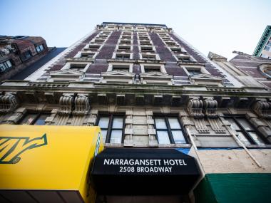  The SRO called the Narragansett Hotel, where a fire on December 30 sent one woman to the hospital in serious condition, fire officials said. 
