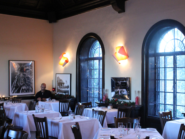 <p>Business has slowed at New Leaf Restaurant and Bar since Hurricane Sandy hit in October.</p>
